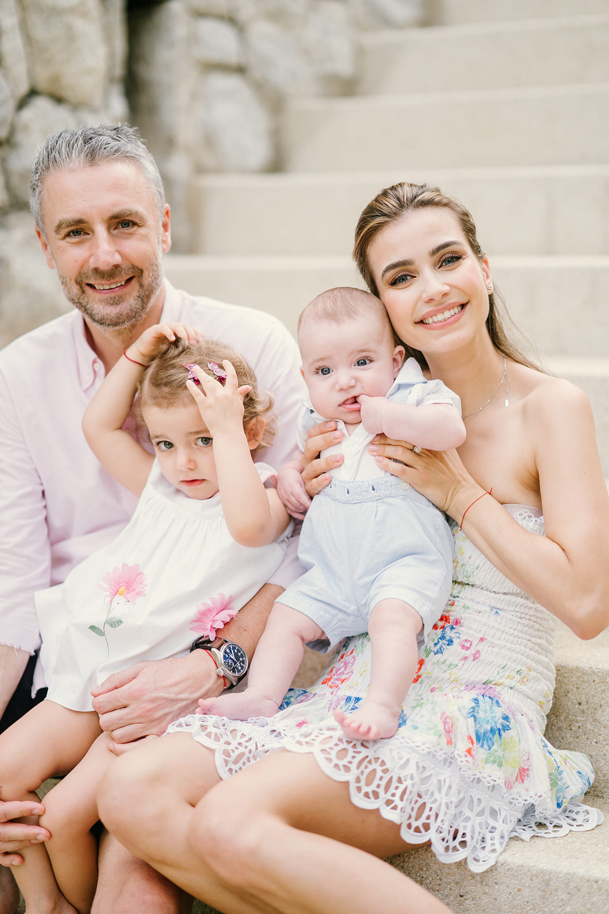 Sarah and family